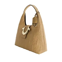 True Religion Quilted Horseshoe Medium Hobo