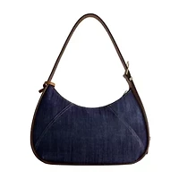 True Religion Metal Horseshoe Denim Hobo