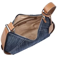 True Religion Denim Raised Horseshoe Hobo