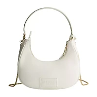 True Religion Zip Top Crescent Hobo Bag