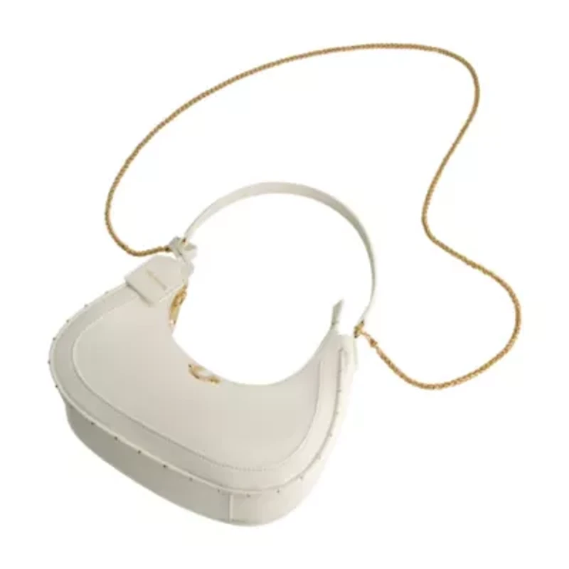 True Religion Zip Top Crescent Hobo Bag