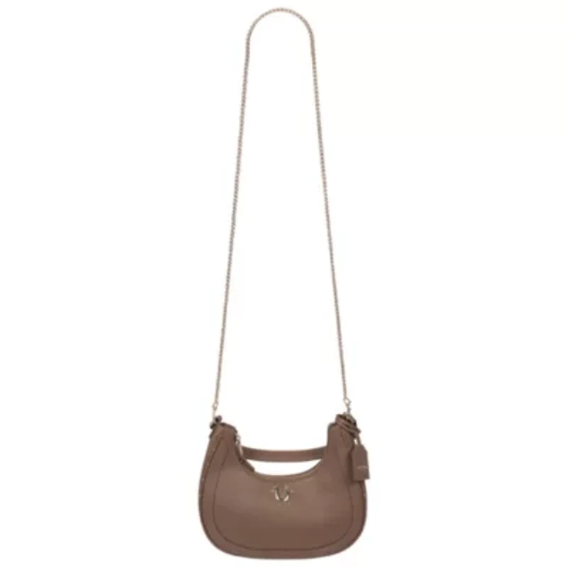 True Religion Zip Top Crescent Hobo Bag