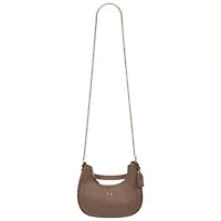 True Religion Zip Top Crescent Hobo Bag