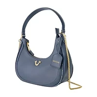 True Religion Zip Top Crescent Hobo Bag