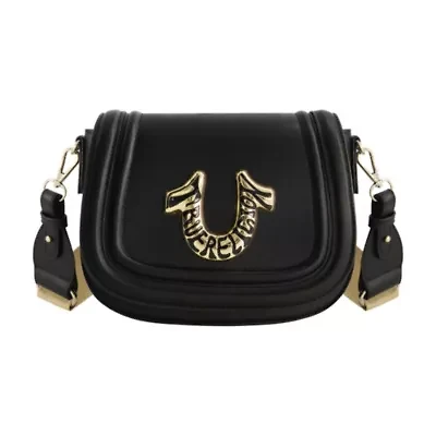 True Religion Women's Crossbody Bag with Branded Logo Detail