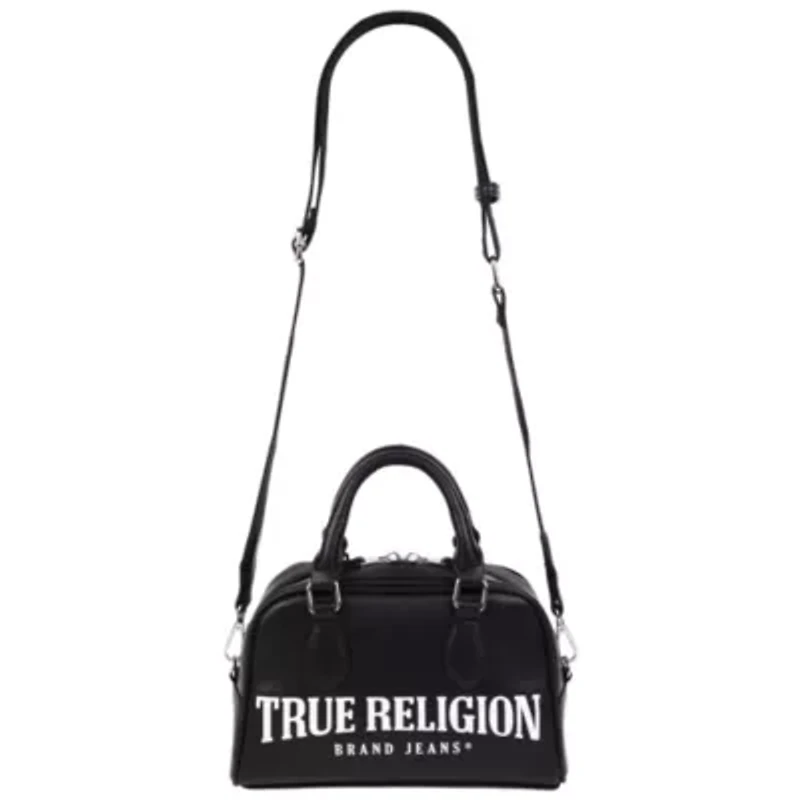 True Religion Big Logo Mini Satchel