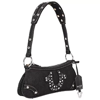 True Religion Horseshoe Denim shoulder bag