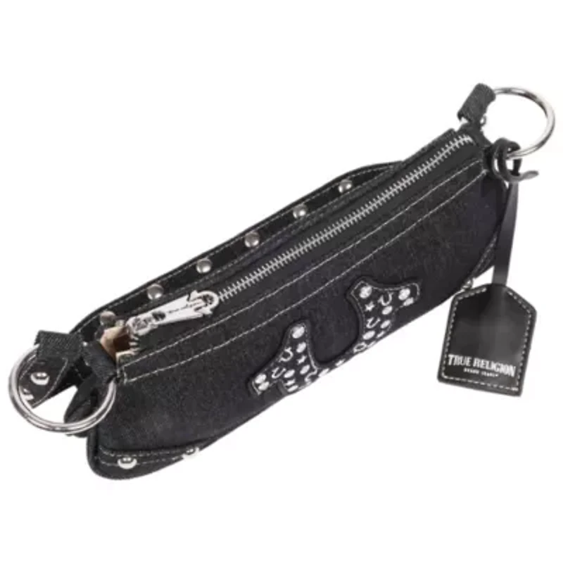 True Religion Horseshoe Denim shoulder bag