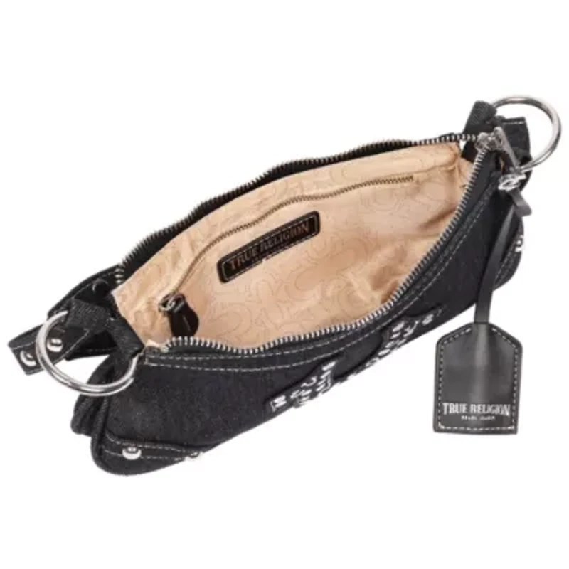 True Religion Horseshoe Denim shoulder bag