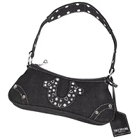 True Religion Horseshoe Denim shoulder bag