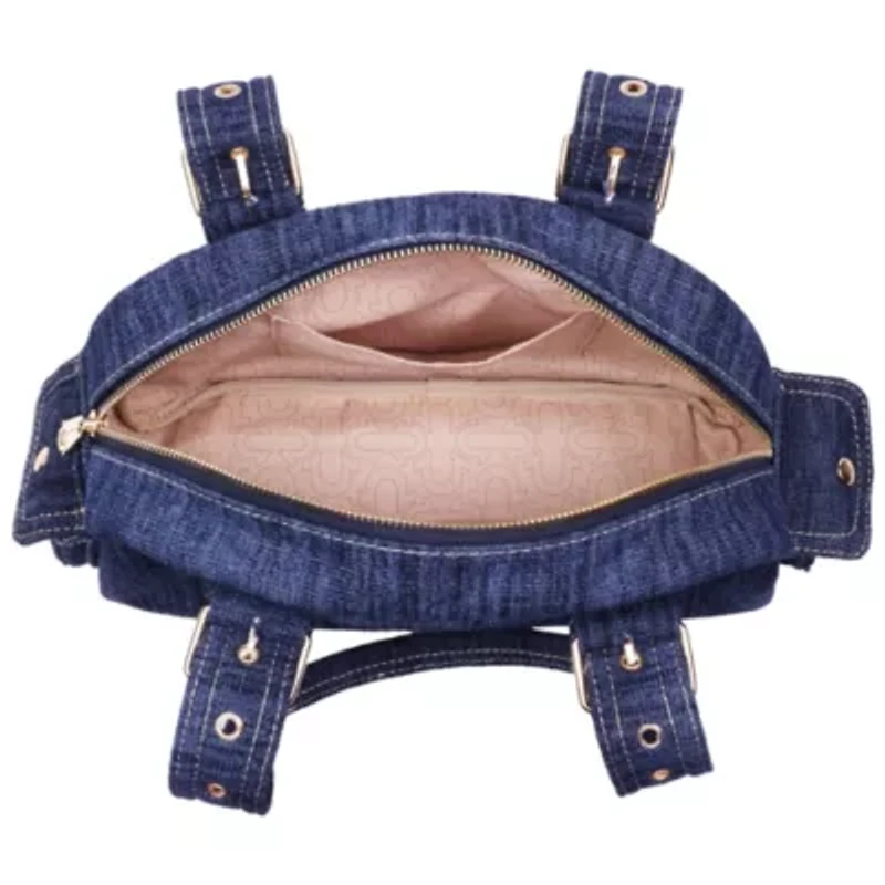 True Religion Multi-Patch Satchel