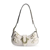 True Religion Multi-Strap Denim Shoulder Bag