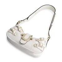 True Religion Multi-Strap Denim Shoulder Bag