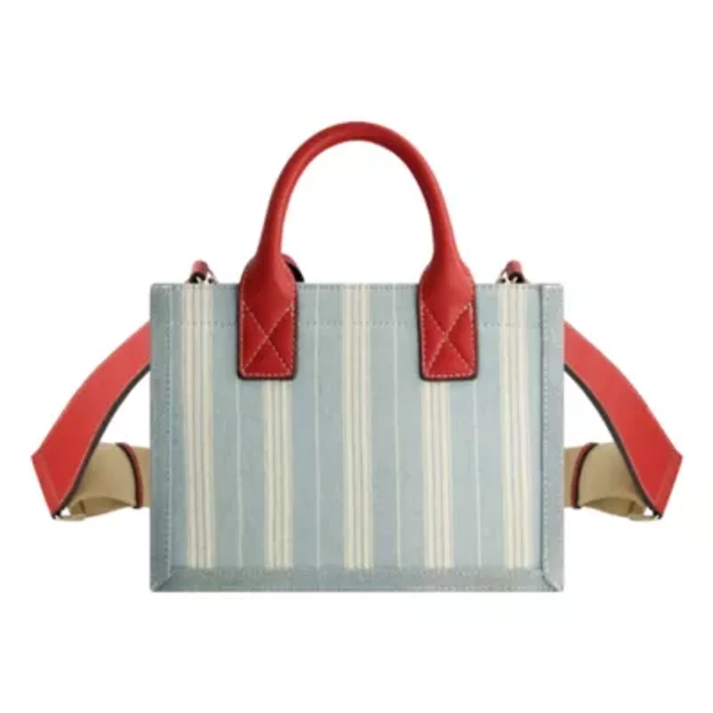 True Religion Denim Stripe Modern Tote