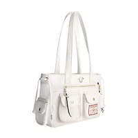 True Religion Multi-Pocket Denim Tote
