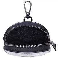 True Religion Quilted Flap Crossbody with Removable Pouch