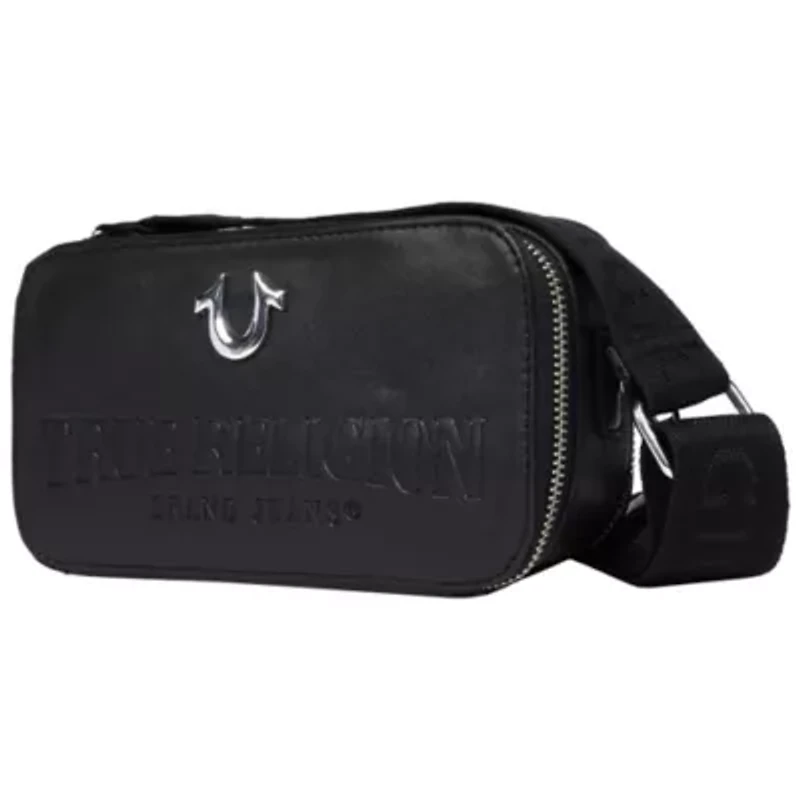 True Religion Double-Zip Horseshoe Camera Bag