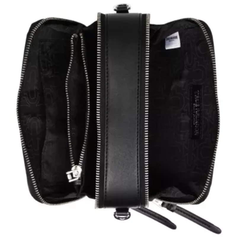 True Religion Double-Zip Horseshoe Camera Bag