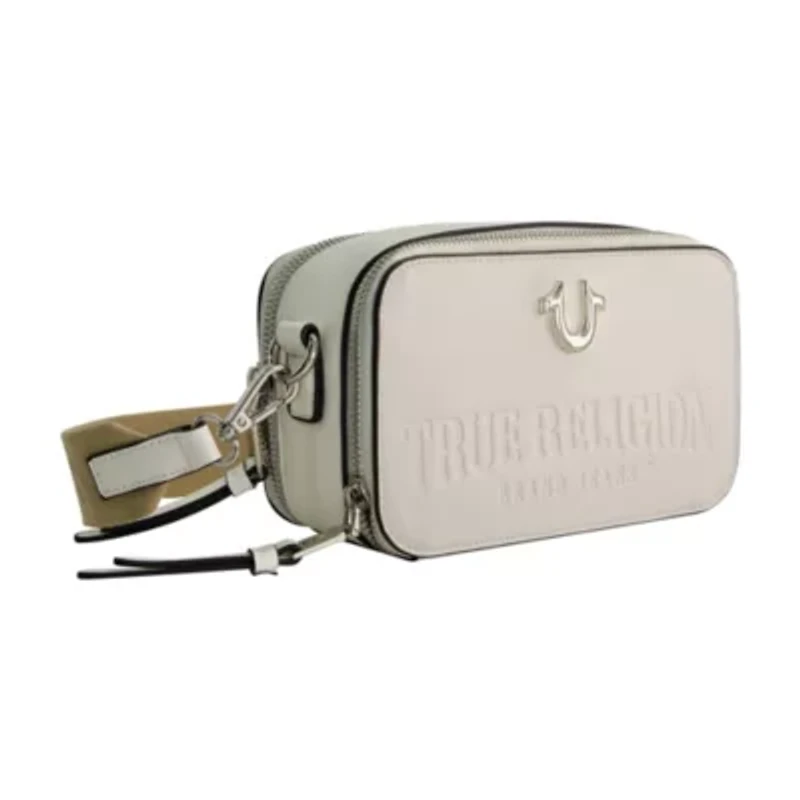 True Religion Double-Zip Horseshoe Camera Bag