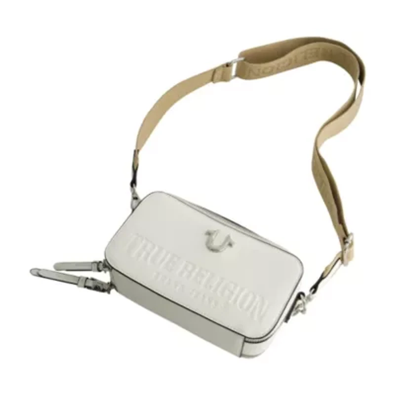 True Religion Double-Zip Horseshoe Camera Bag