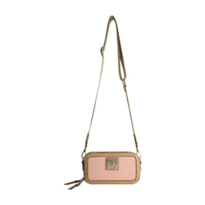 True Religion Horseshoe Plaque Crossbody Camera Bag