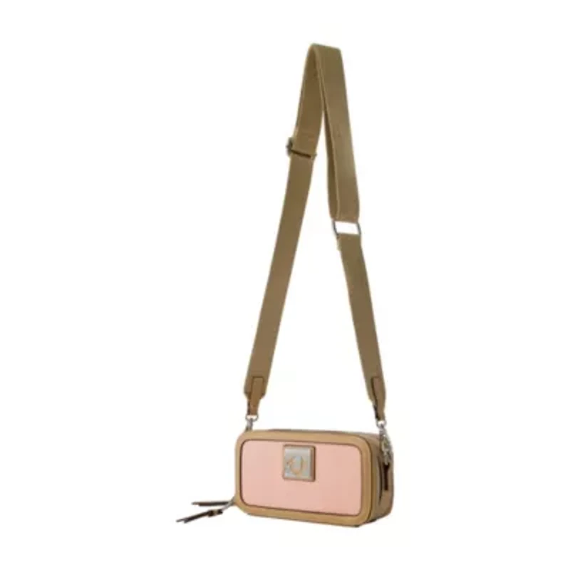 True Religion Horseshoe Plaque Crossbody Camera Bag