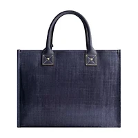 True Religion Buddha Pocket Denim Tote