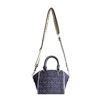 True Religion Frayed Denim Mini Satchel