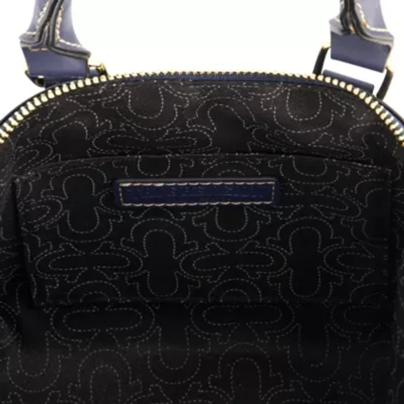 True Religion Frayed Denim Mini Satchel