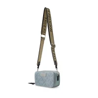 True Religion Studded Denim Camera Bag