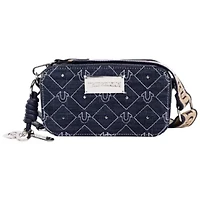 True Religion Studded Denim Camera Bag