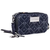 True Religion Studded Denim Camera Bag