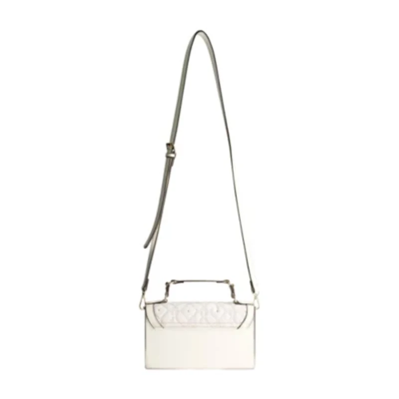 True Religion Studded Denim Flap Bag