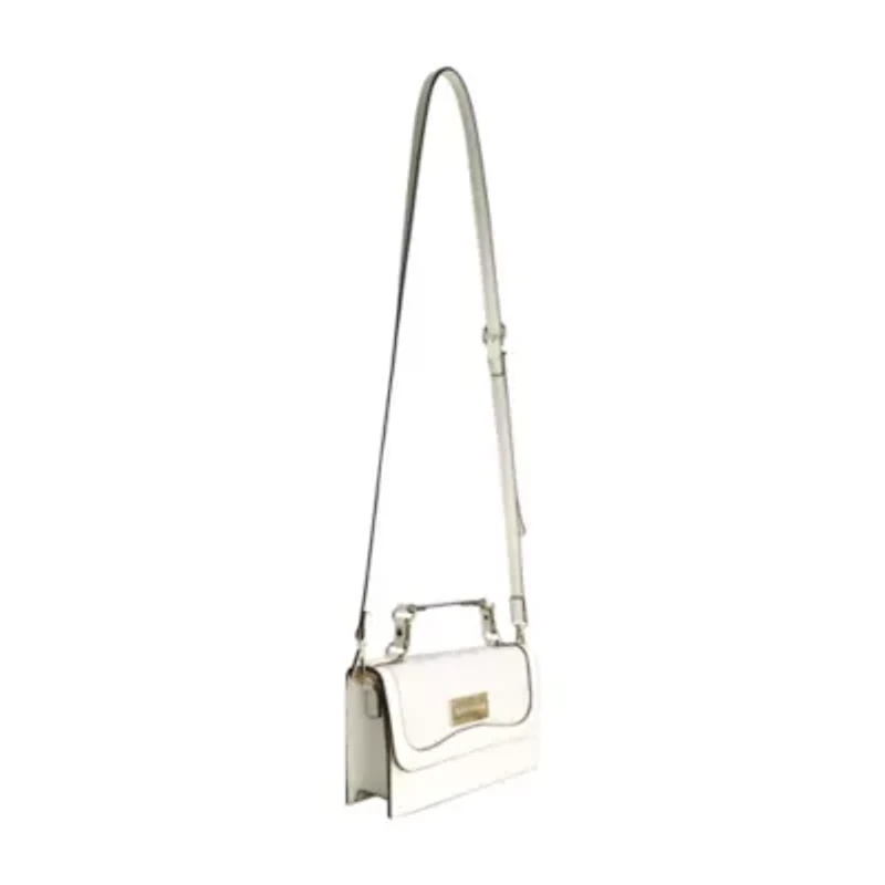 True Religion Studded Denim Flap Bag