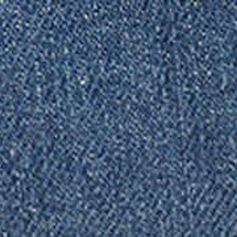 True Religion Frayed Denim Horseshoe Flap Shoulder Bag