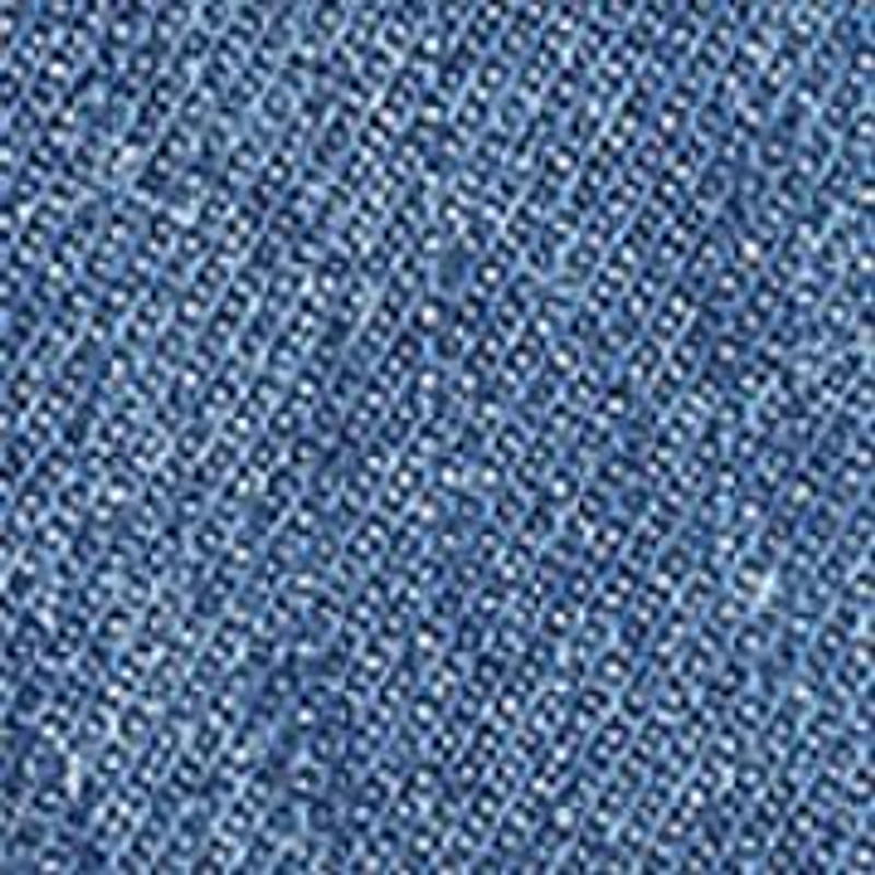 True Religion Frayed Denim Modern Tote with Removable Strap