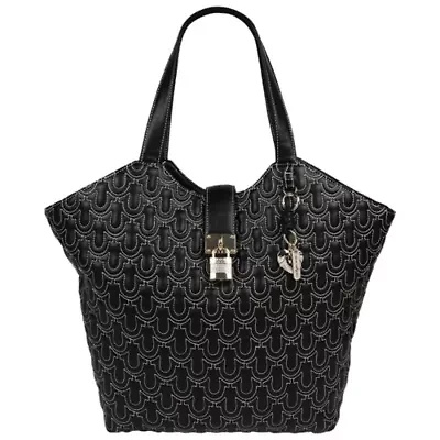 True Religion Horseshoe Quilt Charm Tote
