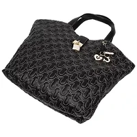 True Religion Horseshoe Quilt Charm Tote