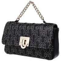 True Religion Horseshoe Quilted Flap Shoulder Bag