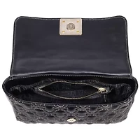 True Religion Horseshoe Quilted Flap Shoulder Bag