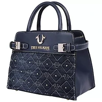 True Religion Studded Denim Tote