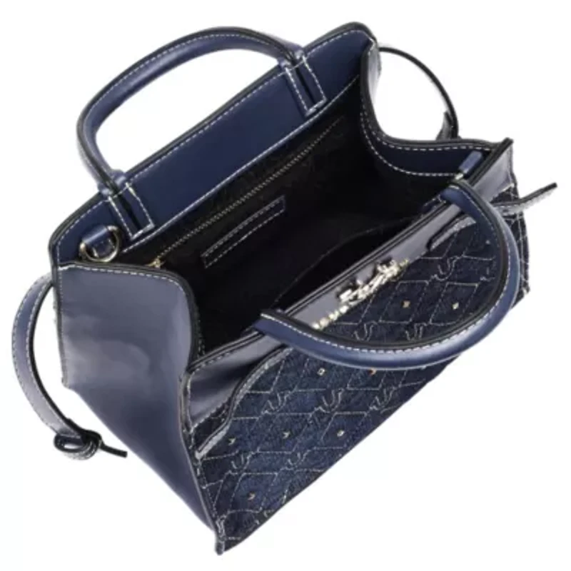 True Religion Studded Denim Tote
