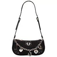 True Religion Sparkle Denim Shoulder Bag