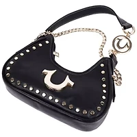 True Religion Studded Pebble Hobo Bag