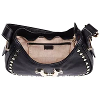 True Religion Studded Pebble Hobo Bag