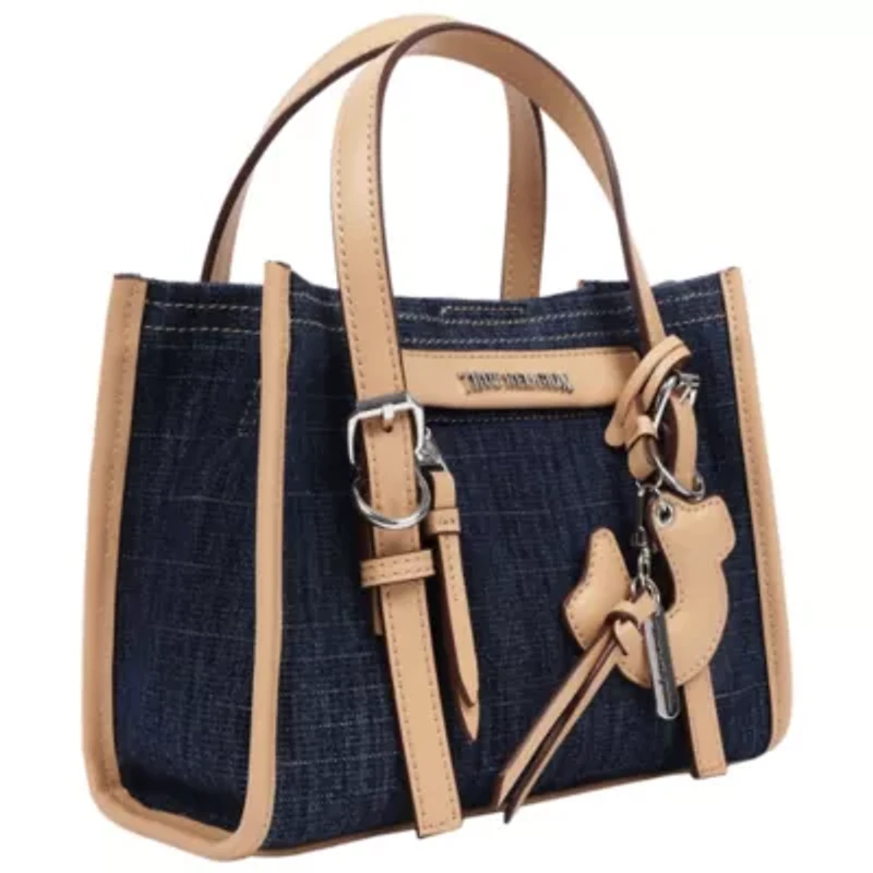 True Religion Denim Dangle Mini Tote