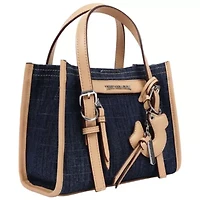 True Religion Denim Dangle Mini Tote
