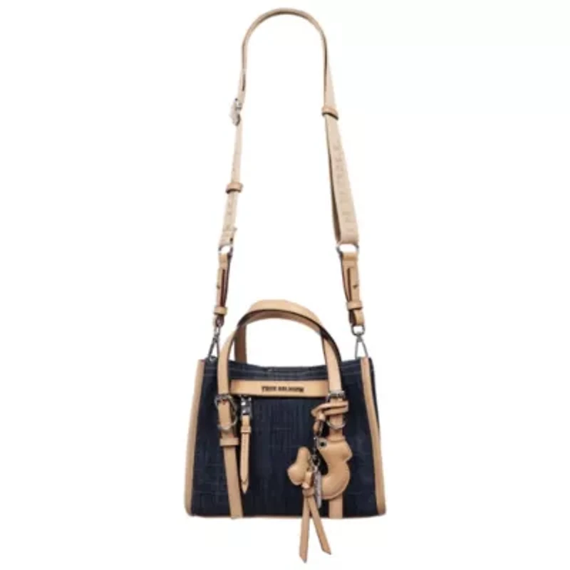 True Religion Denim Dangle Mini Tote