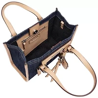 True Religion Denim Dangle Mini Tote