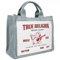 True Religion Ace Mega Pocket Buddha Tote – Denim World Tour Bag